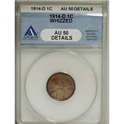 1914-D 1C AU50 ANACS