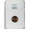 Image 1 : 1928 1C Red MS66 NGC