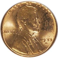 1933-D 1C Red MS66 PCGS