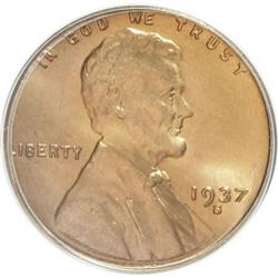 1937-S 1C Red MS67 PCGS