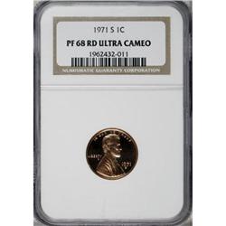 1971-S 1C Deep Cameo PR68 NGC