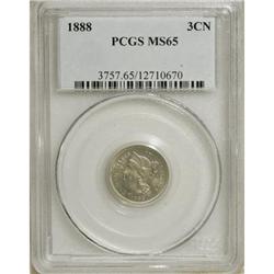 1888 3CN MS65 PCGS