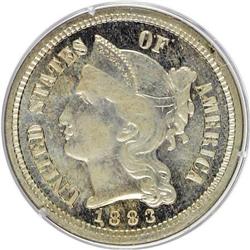 1883 3CN PR65 PCGS