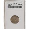 Image 1 : 1883 5C With Cents AU58 ANACS