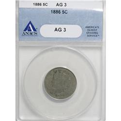 1886 5C AG3 ANACS