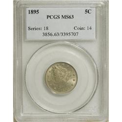 1895 5C MS63 PCGS