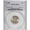 Image 1 : 1898 5C MS64 PCGS