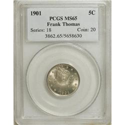 1901 5C MS65 PCGS