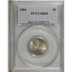 1904 5C MS65 PCGS