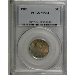 1906 5C MS64 PCGS