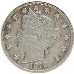 1912-S 5C VF20 ANACS
