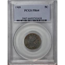 1909 5C PR64 PCGS