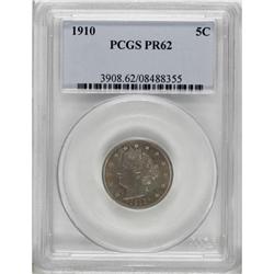 1910 5C PR62 PCGS