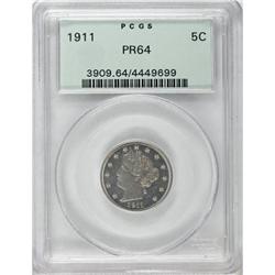 1911 5C PR64 PCGS