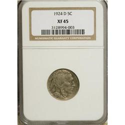 1924-D 5C XF45 NGC