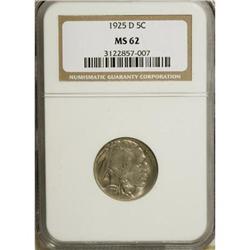 1925-D 5C MS62 NGC