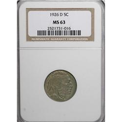 1926-D 5C MS63 NGC