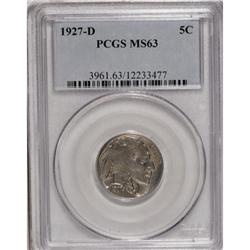1927-D 5C MS63 PCGS