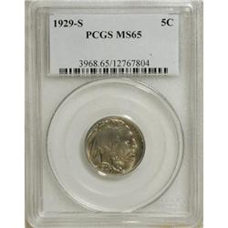 1929-S 5C MS65 PCGS