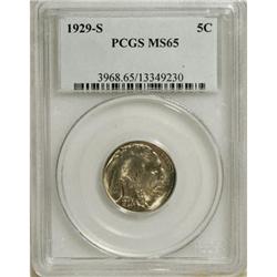 1929-S 5C MS65 PCGS