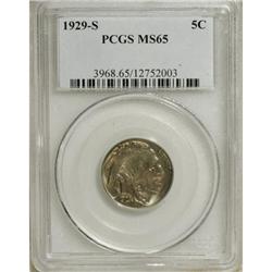 1929-S 5C MS65 PCGS