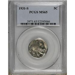 1931-S 5C MS65 PCGS