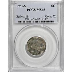 1931-S 5C MS65 PCGS