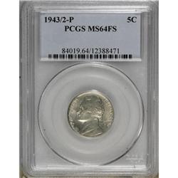 1943/2-P 5C Full Steps MS64 PCGS