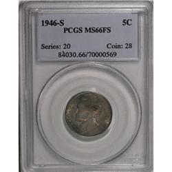 1946-S 5C Full Steps MS66 PCGS