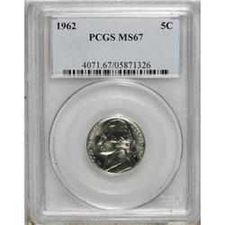 1962 5C MS67 PCGS