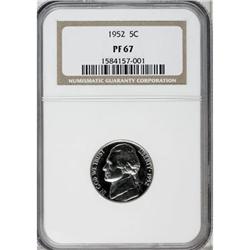 1952 5C PR67 NGC
