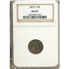 Image 1 : 1863-S 10C AU50 NGC
