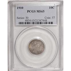 1910 10C MS65 PCGS