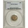 Image 1 : 1910-D 10C MS64 PCGS