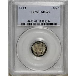 1913 10C MS63 PCGS