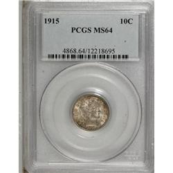 1915 10C MS64 PCGS