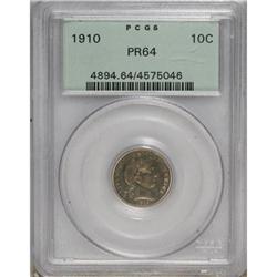1910 10C PR64 PCGS