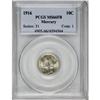 Image 1 : 1916 10C Full Bands MS66 PCGS