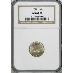 1920 10C Full Bands MS64 NGC