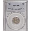 Image 1 : 1921 10C XF45 PCGS