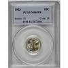 Image 1 : 1923 10C Full Bands MS65 PCGS