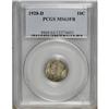 Image 1 : 1928-D 10C Full Bands MS63 PCGS