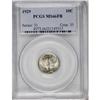 Image 1 : 1929 10C Full Bands MS66 PCGS
