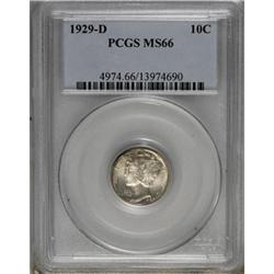 1929-D 10C MS66 PCGS