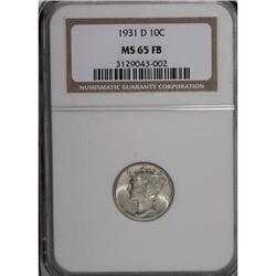 1931-D 10C Full Bands MS65 NGC