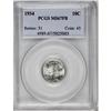 Image 1 : 1934 10C Full Bands MS67 PCGS