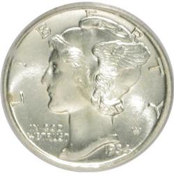 1934-D 10C Full Bands MS65 PCGS