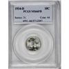 Image 1 : 1934-D 10C Full Bands MS66 PCGS
