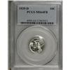 Image 1 : 1935-D 10C Full Bands MS64 PCGS