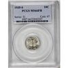 Image 1 : 1935-S 10C Full Bands MS66 PCGS